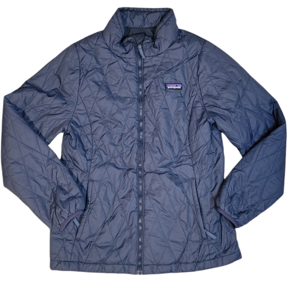 Patagonia Other - Patagonia Kids' Nano Puff® Diamond Quilt Jacket in Smolder Blue Navy 68006